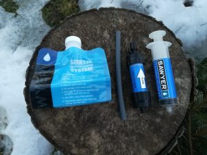 sawyer mini wasserfilter wasser trinkwasser krisenvorsorge notfall trinkwasseraufbereitung survival